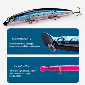 Hunthouse — leurre méné/méné flottant lent, appât artificiel idéal pour la pêche à la ligne, au lancer longue distance, 60m, VM07, vente en gros - Product Image 5