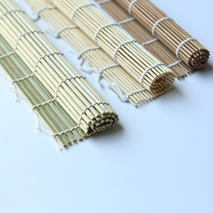 Natural Raw Eco-Friendly Bamboo Rectangle <strong>Sushi</strong> Rolling Mat Cheap Wholesale <strong>Sushi</strong> <strong>Making</strong> <strong>Gadget</strong> - Product Image 1