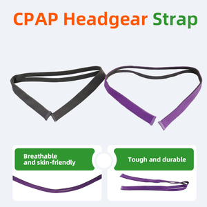 Sangles de remplacement pour casque de respiration P10, compatibles avec le <span class=keywords><strong>masque</strong></span> nasal à coussinets CPAP <span class=keywords><strong>Resmed</strong></span> <span class=keywords><strong>Airfit</strong></span> P10, couleur bleu/gris - Product Image 3