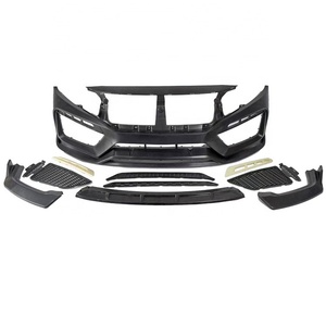 Accesorios para Auto Welta, Rejilla Delantera ABS, Toma de Aire para Parachoques, Kit de Carrocería Exterior para 10th RS 2016-2021, Instalación con Tornillos - Product Image 2