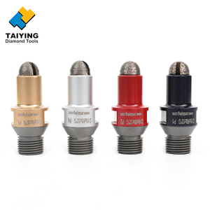 Vente directe d'usine, <span class=keywords><strong>foret</strong></span> <span class=keywords><strong>diamant</strong></span>é CNC TAIYING de qualité supérieure, <span class=keywords><strong>segment</strong></span> R6, hauteur 1/2\", filetage <span class=keywords><strong>à</strong></span> gaz D12/16mm, granit - Product Image 1