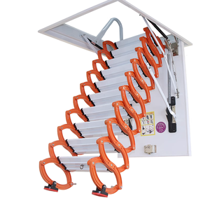 Scala Telescopica Retrattile per Soffitta, Scala Pieghevole Nascosta per <span class=keywords><strong>Mansarda</strong></span> - Product Image 4
