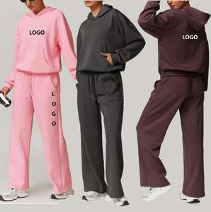 Conjunto Deportivo de 4 Piezas para Mujer OEM 2025, Transpirable, con Estampado a Cuadros, Costuras en Contraste, Cintura Elástica, Top con Cremallera y Sudadera de Manga Larga - Product Image 4