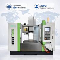 Centro de Mecanizado Vertical de Alta Resistencia VMC855 de 4 Ejes, Sistema Fanuc BT40, Fresadora CNC de Alta Velocidad para Piezas de Automóviles y Moldes Metálicos