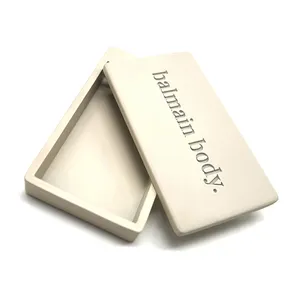 Recarga magnética Mini Retângulo Deslizante Tin Can Metal Tin Box para Bálsamo/Menta/Doces Embalagem