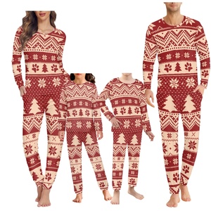 Conjunto de Pijamas de Natal para Família com Estampa de Roupas de Dormir de Manga Longa para Homens, Mulheres e Crianças - Product Image 3