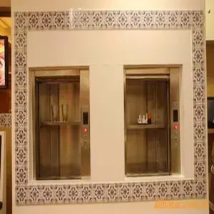 Elevador de servicio de mancuernas, elevador de comida de buena calidad, restaurante, cocina
