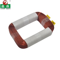 Inductor de Bobina de Núcleo de Aire Personalizado, Bobinado de Alambre de Cobre, 50/60HZ, 1000W, 2000W, Inductor de Potencia 200uH 10A, Bobinas Inductoras de Alta Corriente