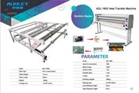 Presse à chaud pour impression textile Audley 160 cm Machine de transfert thermique plate Sublimation Calendrier avec certificat CE