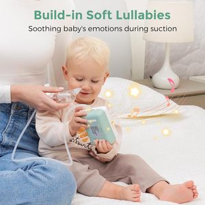 Aspirador Nasal Eléctrico para Bebés, Portátil, Flujo Rápido, Silicona de Grado Alimenticio, Succión Suave, Multifuncional, Limpieza de la Nariz del Bebé - Product Image 5