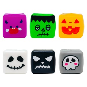 GL <b>Squishy</b> Cube Halloween Toy <b>Squishy</b> Sickles Gums Squeeze Sensory Toys Fidget <b>Squishy</b> Toys for Halloween Decorations - Product Image 4