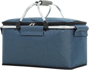 Sac de pique-nique isotherme créatif personnalisé avec fermeture éclair, idéal pour la conservation des aliments, vente en gros usine - Product Image 1
