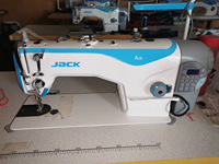 Machine à coudre conventionnelle à point noué avec coupe-fil automatique Machine droite JACK A2S A2 utilisée