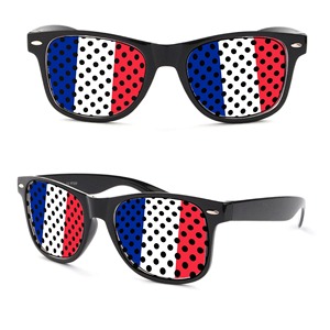 Lunettes de soleil personnalisées pour événements sportifs, drapeaux nationaux du Brésil, d'Argentine, du Canada, cadeaux, fête, football, autocollants pour lunettes, lunettes de soleil pour hommes - Product Image 6