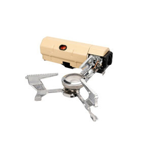 Estufa de Picnic Portátil de Acero <span class=keywords><strong>y</strong></span> Metal, Estufa de Gas de Cassette Plegable Automática para Acampar <span class=keywords><strong>y</strong></span> Viajar al Aire Libre Sin Encendedor - Product Image 1