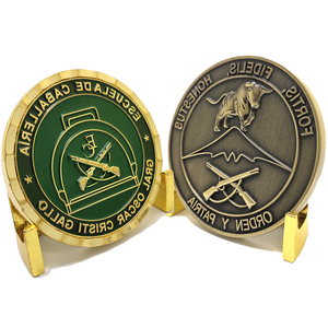Monedas Conmemorativas Personalizadas con Diseño Artístico, Monedas de Desafío de Metal con Esmalte Suave, de Doble Cara, para Recuerdos - Product Image 5