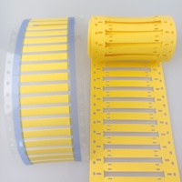 Étiquettes thermorétractables pour fils et câbles Lignes directrices sur l'étiquetage des câbles tubes d'identification