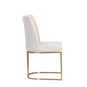 Hôtel de villégiature Mobilier Design moderne Golf <span class=keywords><strong>Club</strong></span> Chaise Lin Tissu Fauteuil DC-2417 - Product Image 5