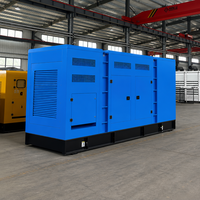 600KVA Dieselgenerator Elektrisches Kraftaggregat 500kW Mit ATS Automatischer Transferschalter Auto-Start für Industrie und Bauwesen