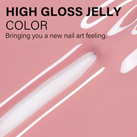 Vernis Gel Translucide Aillsa Effet Cristal, Gelée Transparente UV LED, Soak-Off, pour Nail Art, Longue Durée, Manucure Professionnelle