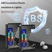 Détecteur de puissance de batterie haute précision, instrument de mesure numérique de la capacité avec affichage du niveau de charge restant