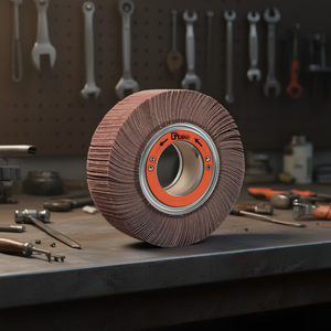 Disco Abrasivo de Tela Corundum 200x30x54 mm con Orificio para Pulir y Desbastar - Product Image 3