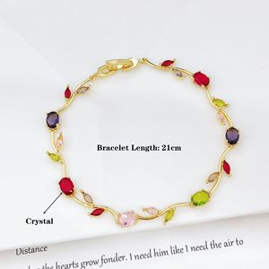 Bracelet pour femme en laiton plaqué <span class=keywords><strong>or</strong></span> et argent, style frais et charmant, micro-incrusté de zircon, motif branche irrégulière entièrement sertie de diamants - Product Image 4