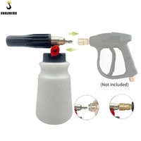 SS nouveau Style haute pression neige mousse Lance avec grande bouche réglable buse de pulvérisation galvanoplastie mousse canon pour le lavage de voiture