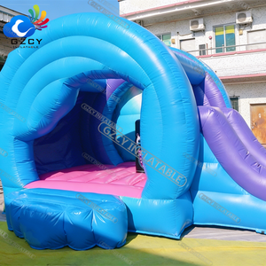 Gonfiabile Commerciale per Interni/Esterni in PVC, Castello Gonfiabile con Scivolo per Bambini - Product Image 2