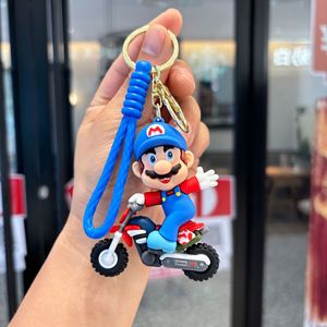 Porte-clés en PVC, figurine de dessin animé Mario, pendentif pour sac à dos, porte-clés de voiture, petit cadeau pour machine à griffes - Product Image 4