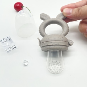 Chupete Alimentador de Frutas de Silicona Sin BPA 2026, Perfecto <span class=keywords><strong>para</strong></span> Alimentos Frescos, <span class=keywords><strong>para</strong></span> Recién Nacidos de 0 a 12 <span class=keywords><strong>Meses</strong></span> - Product Image 3