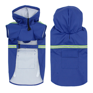 Venta caliente nuevo impermeable para mascotas PU impermeable al aire libre ropa para perros grandes al por mayor impermeable <span class=keywords><strong>reflectante</strong></span> para perros Corgi impermeable - Product Image 5