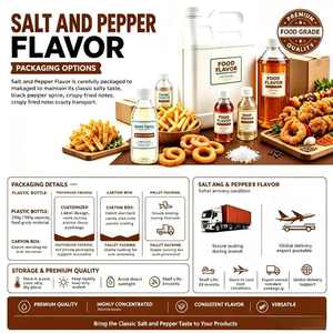 Additivo Alimentare di Alta Qualità al Gusto Sale e Pepe, Aroma Intenso per Snack, Piatti Pronti, Salse - Product Image 4
