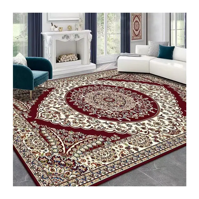 Customized Designs Sizes Logo Carpet Easy to Clean Crystal Velvet Printed Rug
