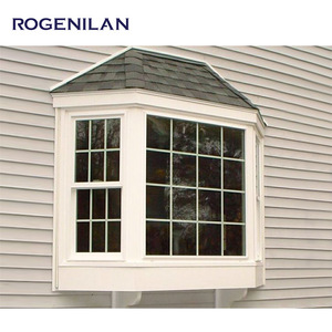 Fenêtre de remplacement extérieure Rogenilan en aluminium et verre pour baies vitrées, fenêtre <span class=keywords><strong>coulissante</strong></span> verticale d'angle pour jardin - Product Image 6