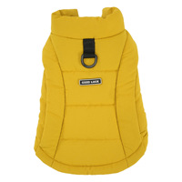 Nouvelle conception de vêtements pour animaux de compagnie, vêtements d'automne et d'hiver, manteau pour chien imperméable à l'eau, doublure en polaire double face