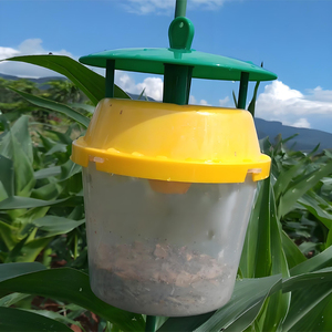 Trampa de Feromonas Agrícolas con Atrayente para el Control de Plagas de Insectos, Trampa Reutilizable para Moscas en Exteriores para Granjas - Product Image 5