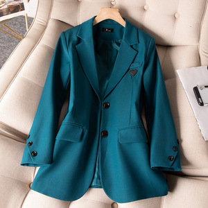 Blazer Femme Womans <span class=keywords><strong>Suite</strong></span> Formal Office Wear Elegante traje de mujer Abrigo de lujo para damas - Product Image 4