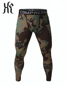 Man Running Sexy Gym Fitness Wear Sports Tight Compression Rashguard For Mens Fitness Leggings