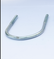 Écrou en U pour remorque en acier inoxydable M10 de haute qualité, finition zinguée HDG, emballage personnalisé Revekka pour usage industriel