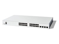 Harga Bagus Catalyst C1200-24T-4G 24 Port Gigabit Layer 2 Managed Switch 4x1G SFP Uplinks 56Gbps 41.66Mpps Tanpa Kipas Rak Jaringan