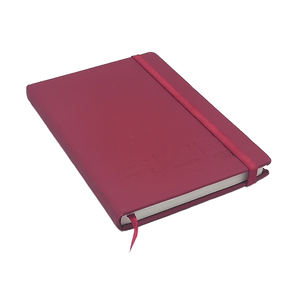 Cuaderno Popular de Alta Calidad, Tamaño A5, Tapa Dura de Cuero PU, Cosido, con Banda Elástica, para Clases Universitarias y Tareas - Product Image 1