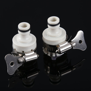 Connecteur <span class=keywords><strong>de</strong></span> robinet en plastique blanc DaringFish avec raccords rapides, diamètre 1/2 pouce, <span class=keywords><strong>collier</strong></span> <span class=keywords><strong>de</strong></span> <span class=keywords><strong>serrage</strong></span> manuel <span class=keywords><strong>pour</strong></span> irrigation - Product Image 6