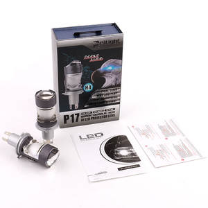 H4 Hi/Lo Beam LED Mini Projecteur Lentille Car Styling Phares Ampoules Autohamp 6000K110W 13000LM Led Projecteur Lentille - Product Image 2