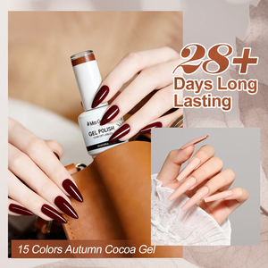 Miss Gooey Automne Style 15 Pure Colors <span class=keywords><strong>Vernis</strong></span> à Ongles Gel <span class=keywords><strong>Semi</strong></span> <span class=keywords><strong>Permanent</strong></span> <span class=keywords><strong>Vernis</strong></span> Gel Soak Off <span class=keywords><strong>Vernis</strong></span> Uv <span class=keywords><strong>Vernis</strong></span> à Ongles Usine OEM - Product Image 6