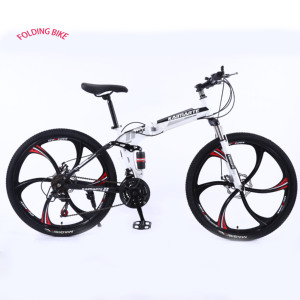 Vélo de montagne pliable au prix d'usine 2026, vélo <span class=keywords><strong>VTT</strong></span> pour hommes/vélos de montagne pliables en acier/26 pouces 29 pouces en descente - Product Image 2