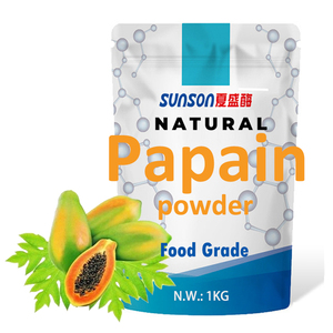 Poudre de papaïne Extrait de papaye pour attendrisseur de viande, traitement du poisson, traitement des protéines - Product Image 1