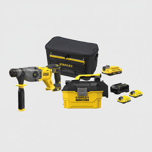 Kit Trapano a Percussione Brushless SDS-Plus 18V V20 UTP0045 UTH0334 + Aspirapolvere a Batteria 18V V20 per Solidi e Liquidi - Product Image 2