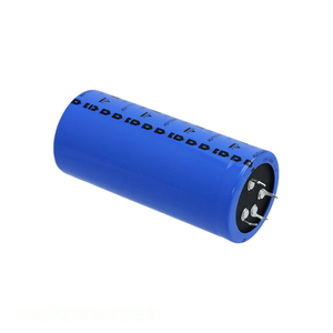 Distribuidor Autorizado: Condensador de Aluminio CAP ALUM 2200UF 20% 400V SNAP TH MAL229956222E3 2200 uF de Montaje a Través de Orificio - Product Image 1
