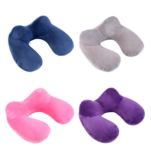 Wholesale Colorful Inflatable Travel <strong>Pillow</strong> for Camping Hiking Beach Use - Product Image 1